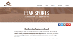 Desktop Screenshot of coppersports.com